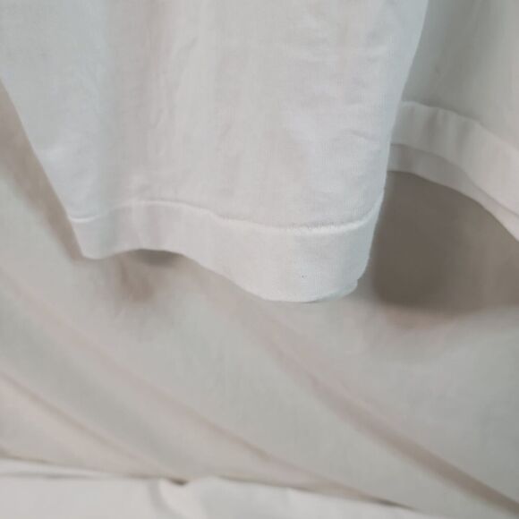 Vtg IMPEACH CLINTON 1990's Political Single Stitch White T-Shirt XL PreOwned - Picture 6 of 14